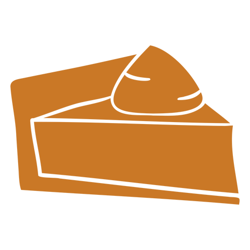  caramel cake PNG Design