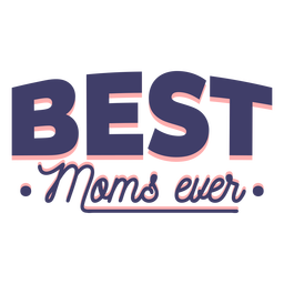 Letras del día de la madre de mamá lesbiana Diseño PNG