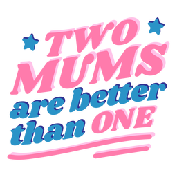 Letras del día de la madre de madres lesbianas