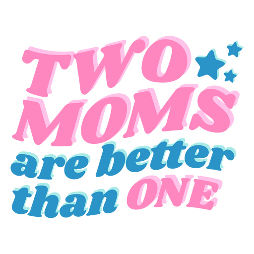 Gay mother's day lettering