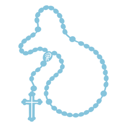 Rosary beads and cross PNG Design Transparent PNG