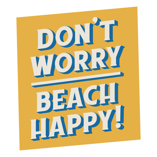 Funny beach quote badge