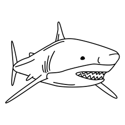 animais-contorno-linha - 1 Desenho PNG