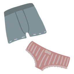 Doodle de ropa - 1 Diseño PNG