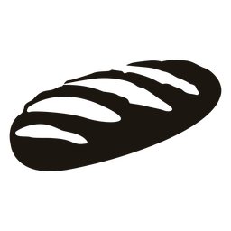 Loaf of bread cut out Transparent PNG