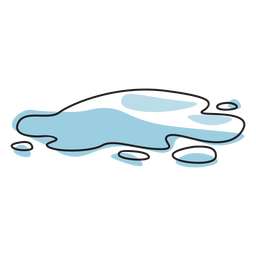 Water Puddle Nature PNG & SVG Design For T-Shirts