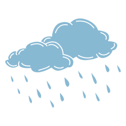 Raining clouds weather Transparent PNG