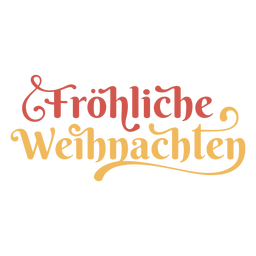 Merry Christmas lettering quote PNG Design
