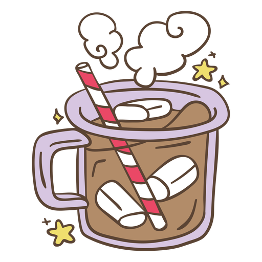 bebidas com gradiente kawaii - 6 Desenho PNG