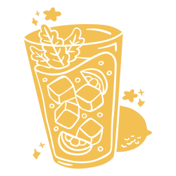 bebidas com gradiente kawaii - 24 Desenho PNG