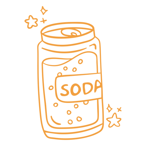 Soda can doodle