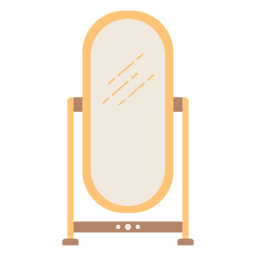 Full body mirror PNG Design