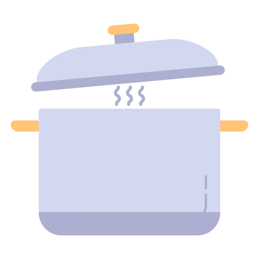 Cooking pot kitchen utensil PNG Design