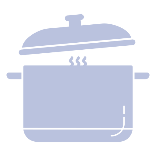 Boiling pan cut out PNG Design