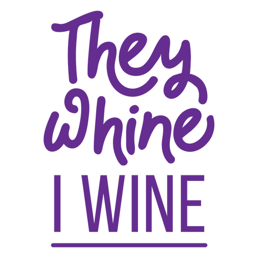 They whine quote flat PNG Design