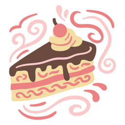 Bolo De Aniversário De Chocolate Dos Desenhos Animados PNG , Bolo, Bolo De  Aniversário, Chocolate Imagem PNG e PSD Para Download Gratuito