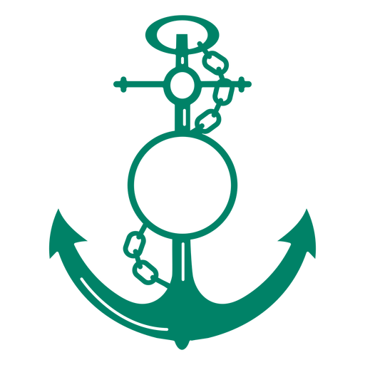 Ship anchor label