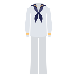 Marine uniform flat PNG Design Transparent PNG