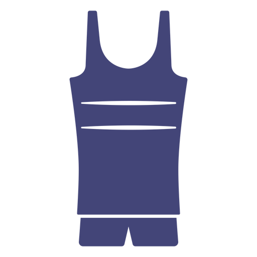 Mans bathing suit cut out PNG Design