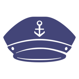 Marine hat front cut out PNG Design Transparent PNG