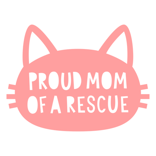 Cute cat mom badge