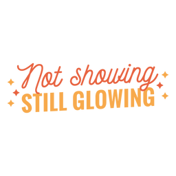 Pregnancy announcement badge PNG Design