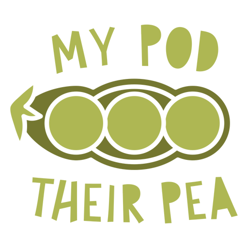 My pod their pea quote flat