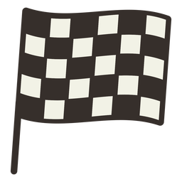 Race flag flat PNG Design Transparent PNG