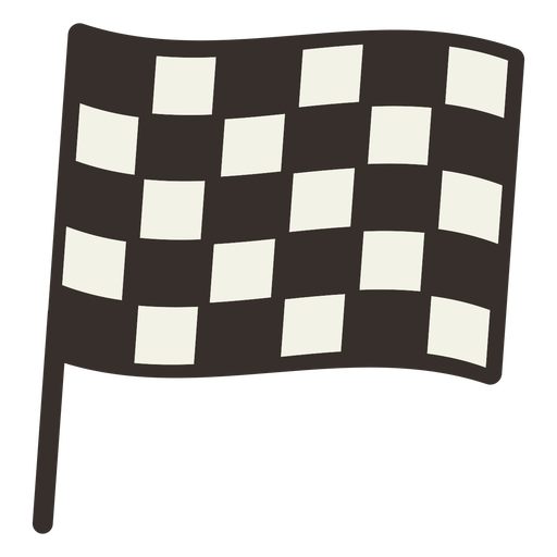 Race flag flat