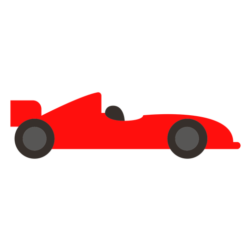 Race cars flat PNG Design