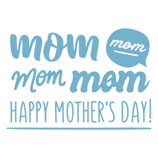 Mother's day funny quote flat