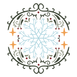 Elementos navideños alemanes Hygge - 3 Diseño PNG
