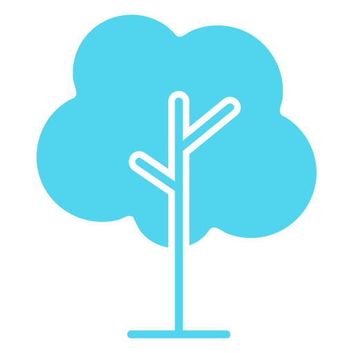 Symbolbaum ausgeschnitten PNG-Design