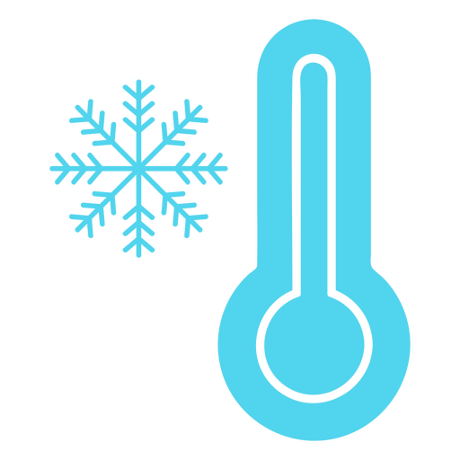 Cold temperature icon PNG Design