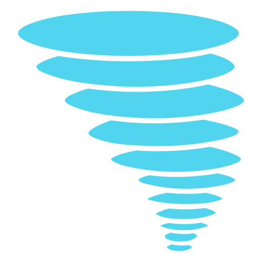 Ícone da natureza do tornado Desenho PNG