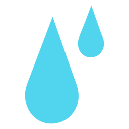 Water rain drops PNG Design