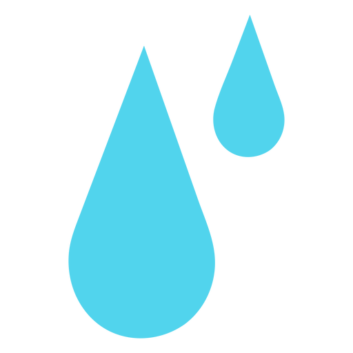 Water rain drops PNG Design