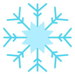Snowflake Winter Icon PNG & SVG Design For T-Shirts