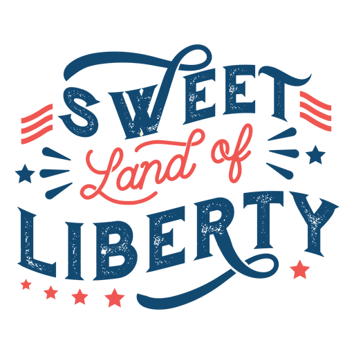 Independence day liberty badge