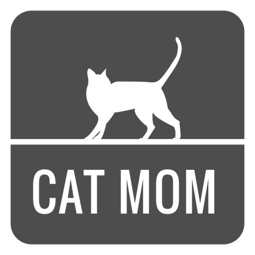 Cat mom cut out