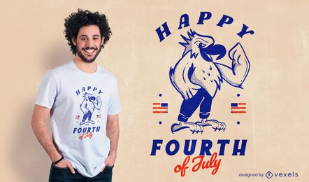 Happy fourth of july t-shirt design Happy fourth of july t-shirt design