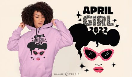 Birthday month girl t-shirt design Birthday month girl t-shirt design