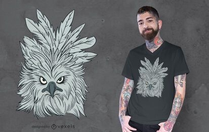 Harpy eagle t-shirt design