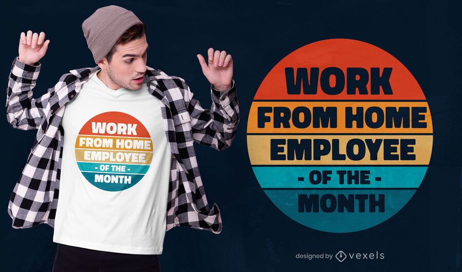 Work from home quote t-shirt design Work from home quote t-shirt design