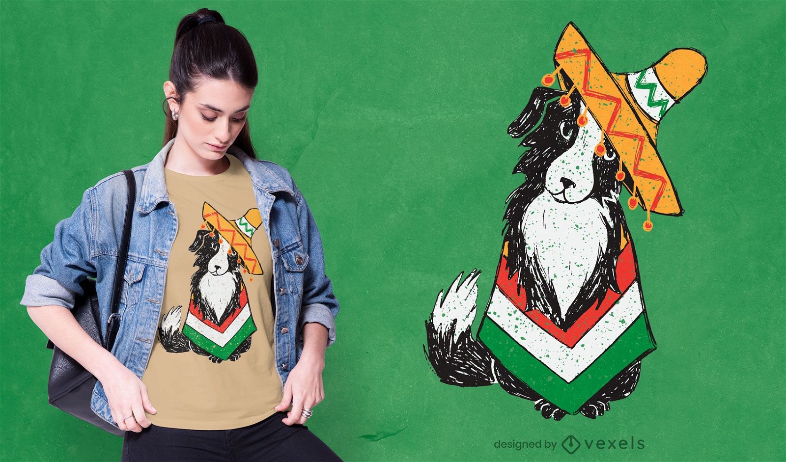 Design de camiseta para cachorro Cinco de Mayo