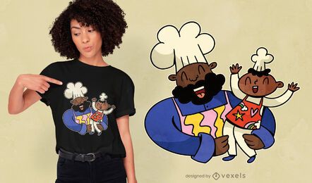 Chef Papa T-Shirt Design