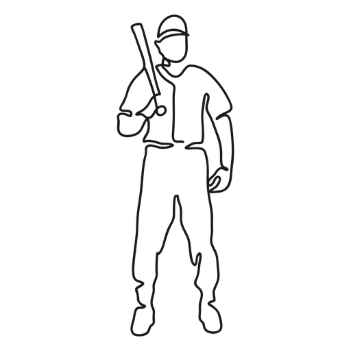 Baseball Player Sketch