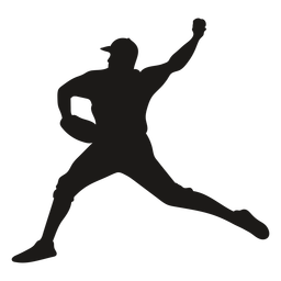 BaseballPlayers_SimplifiedSilhouette - 9 PNG-Design