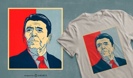 Ronald Reagan hope t-shirt design Ronald Reagan hope t-shirt design