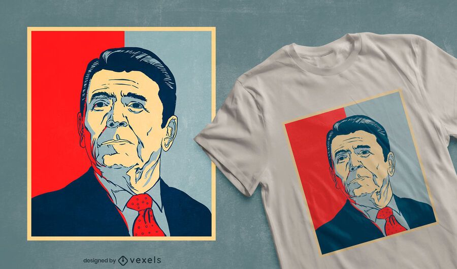 Ronald Reagan hope t-shirt design Ronald Reagan hope t-shirt design